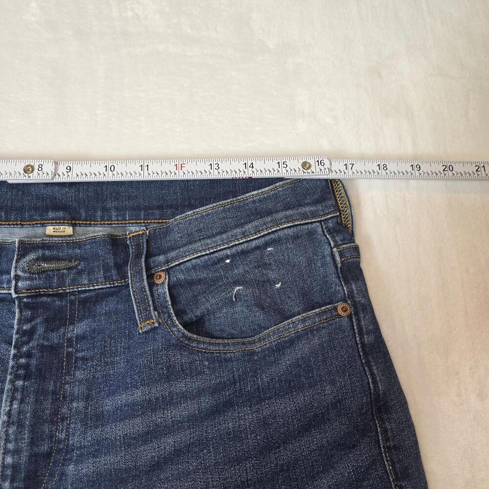 J Crew Jeans Blue Kurabo Japanese Denim 484 Stretch Extra Slim Men's Size 34X34 - Picture 3 of 10